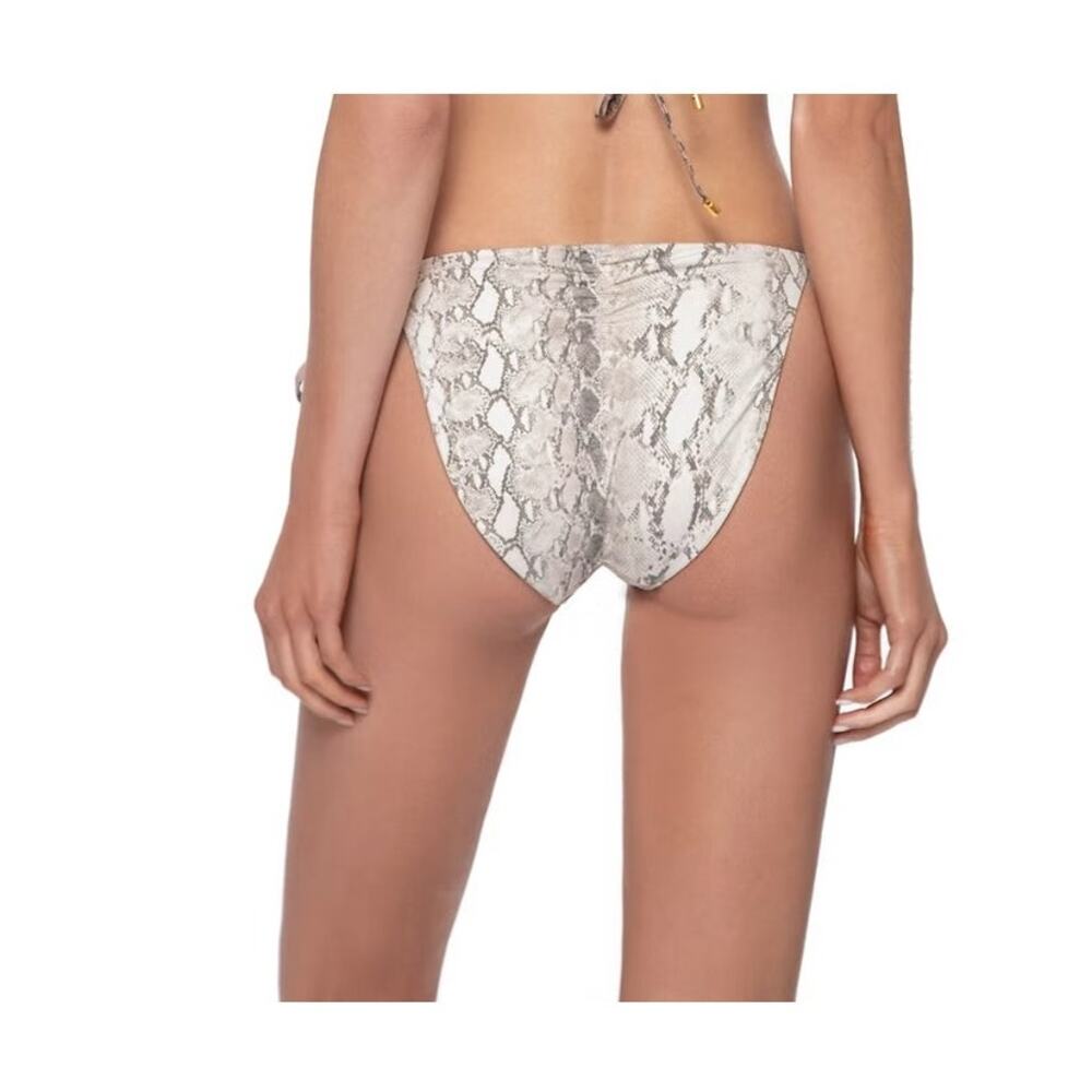 Pilyq Pq Swim Snakeskin Python Reversible Bikini … - image 4